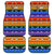 Happy Holigays Christmas Car Mats Xmas Holiday Patterns - Wonder Print Shop