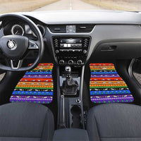Happy Holigays Christmas Car Mats Xmas Holiday Patterns - Wonder Print Shop