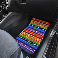 Happy Holigays Christmas Car Mats Xmas Holiday Patterns - Wonder Print Shop