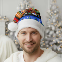 Happy Holigays Christmas Santa Hat Xmas Holiday Patterns - Wonder Print Shop