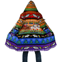 Happy Holigays Christmas Cloak Xmas Holiday Patterns - Wonder Print Shop