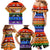 Happy Holigays Christmas Family Matching Mermaid Dress and Hawaiian Shirt Xmas Holiday Patterns - Wonder Print Shop