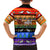 Happy Holigays Christmas Family Matching Short Sleeve Bodycon Dress and Hawaiian Shirt Xmas Holiday Patterns - Wonder Print Shop
