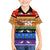 Happy Holigays Christmas Family Matching Short Sleeve Bodycon Dress and Hawaiian Shirt Xmas Holiday Patterns - Wonder Print Shop