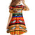 Happy Holigays Christmas Family Matching Summer Maxi Dress and Hawaiian Shirt Xmas Holiday Patterns - Wonder Print Shop