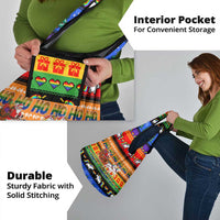 Happy Holigays Christmas Grocery Bag Xmas Holiday Patterns - Wonder Print Shop