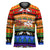 Happy Holigays Christmas Hockey Jersey Xmas Holiday Patterns - Wonder Print Shop