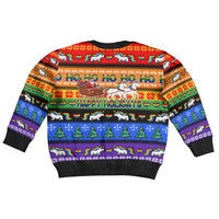 Happy Holigays Christmas Kid Ugly Christmas Sweater Xmas Holiday Patterns - Wonder Print Shop