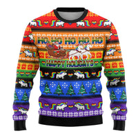 Happy Holigays Christmas Ugly Christmas Sweater Xmas Holiday Patterns - Wonder Print Shop