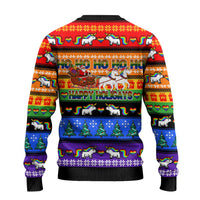Happy Holigays Christmas Ugly Christmas Sweater Xmas Holiday Patterns - Wonder Print Shop