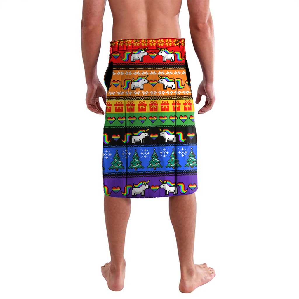 Happy Holigays Christmas Lavalava Xmas Holiday Patterns - Wonder Print Shop