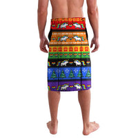 Happy Holigays Christmas Lavalava Xmas Holiday Patterns - Wonder Print Shop