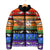 Happy Holigays Christmas Padded Jacket Xmas Holiday Patterns - Wonder Print Shop
