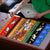 Happy Holigays Christmas Puzzle Xmas Holiday Patterns - Wonder Print Shop