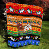 Happy Holigays Christmas Quilt Xmas Holiday Patterns - Wonder Print Shop