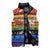 Happy Holigays Christmas Sleeveless Puffer Jacket Xmas Holiday Patterns - Wonder Print Shop