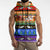 Happy Holigays Christmas Sleeveless Zip Hoodie Xmas Holiday Patterns - Wonder Print Shop