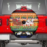 Happy Holigays Christmas Spare Tire Cover Xmas Holiday Patterns - Wonder Print Shop