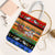 Happy Holigays Christmas Tote Bag Xmas Holiday Patterns - Wonder Print Shop