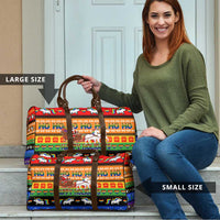Happy Holigays Christmas Travel Bag Xmas Holiday Patterns - Wonder Print Shop