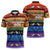 Happy Holigays Christmas Zipper Polo Shirt Xmas Holiday Patterns - Wonder Print Shop