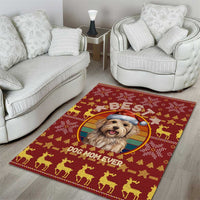 Havanese Best Dog Mom Christmas Area Rug Xmas Holiday Patterns - Wonder Print Shop
