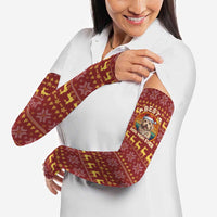 Havanese Best Dog Mom Christmas Arm Sleeves Xmas Holiday Patterns - Wonder Print Shop