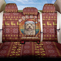 Havanese Best Dog Mom Christmas Back Car Seat Cover Xmas Holiday Patterns - Wonder Print Shop