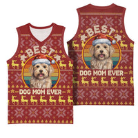 Havanese Best Dog Mom Christmas Basketball Jersey Xmas Holiday Patterns - Wonder Print Shop