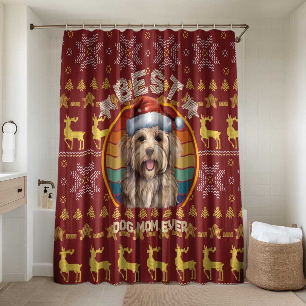 Havanese Best Dog Mom Christmas Bathroom Set Xmas Holiday Patterns - Wonder Print Shop
