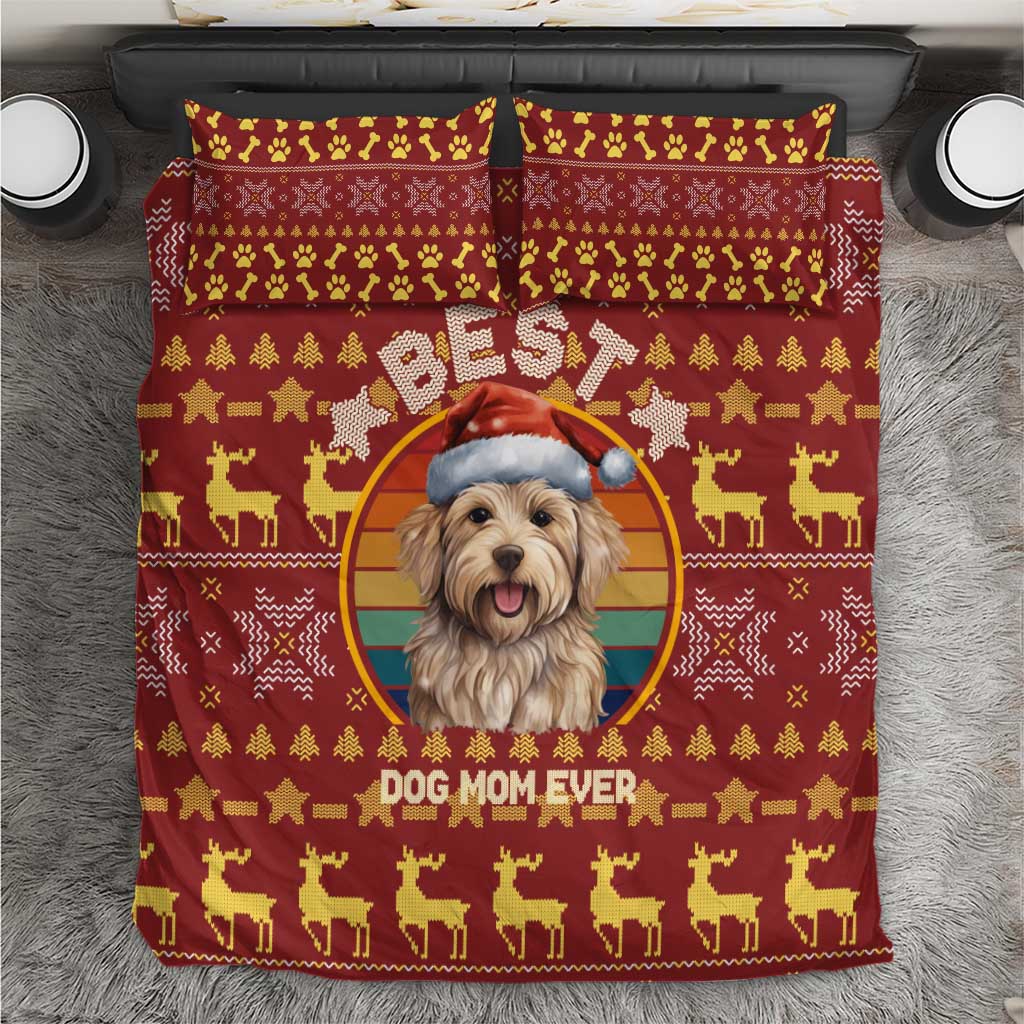 Havanese Best Dog Mom Christmas Bedding Set Xmas Holiday Patterns - Wonder Print Shop