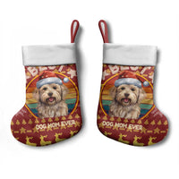 Havanese Best Dog Mom Christmas Stocking Xmas Holiday Patterns - Wonder Print Shop