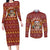 Havanese Best Dog Mom Christmas Couples Matching Long Sleeve Bodycon Dress and Long Sleeve Button Shirt Xmas Holiday Patterns - Wonder Print Shop