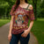 Havanese Best Dog Mom Christmas Cross Shoulder Shirt Xmas Holiday Patterns - Wonder Print Shop