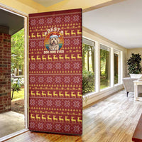 Havanese Best Dog Mom Christmas Door Cover Xmas Holiday Patterns - Wonder Print Shop