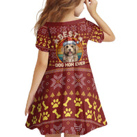 Havanese Best Dog Mom Christmas Family Matching Off Shoulder Maxi Dress and Hawaiian Shirt Xmas Holiday Patterns - Wonder Print Shop