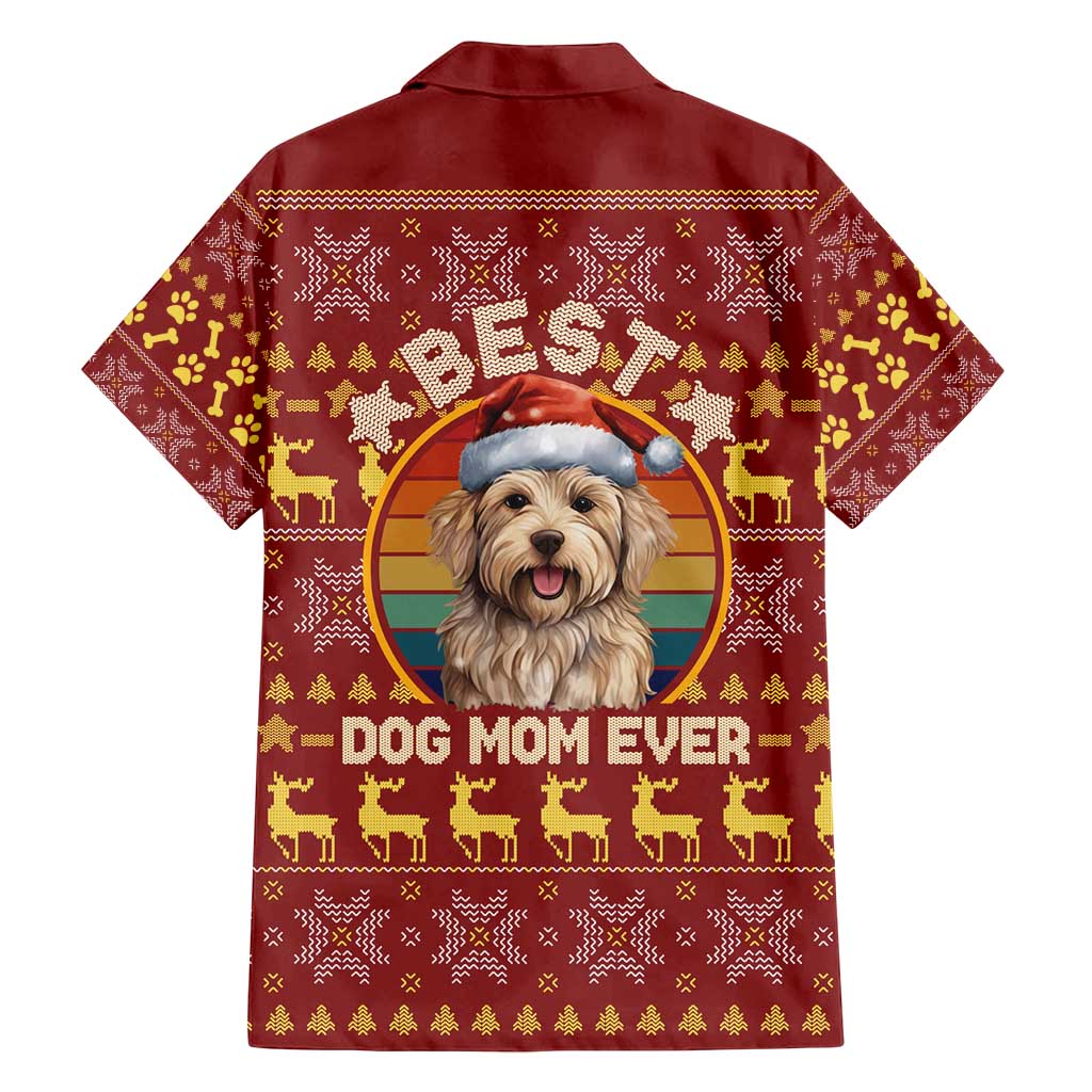 Havanese Best Dog Mom Christmas Family Matching Puletasi and Hawaiian Shirt Xmas Holiday Patterns - Wonder Print Shop