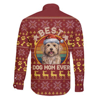 Havanese Best Dog Mom Christmas Family Matching Short Sleeve Bodycon Dress and Hawaiian Shirt Xmas Holiday Patterns - Wonder Print Shop