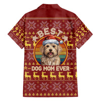 Havanese Best Dog Mom Christmas Family Matching Tank Maxi Dress and Hawaiian Shirt Xmas Holiday Patterns - Wonder Print Shop