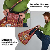 Havanese Best Dog Mom Christmas Grocery Bag Xmas Holiday Patterns - Wonder Print Shop