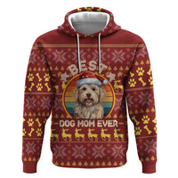 Havanese Best Dog Mom Christmas Hoodie Xmas Holiday Patterns - Wonder Print Shop