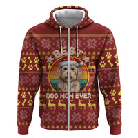 Havanese Best Dog Mom Christmas Hoodie Xmas Holiday Patterns - Wonder Print Shop