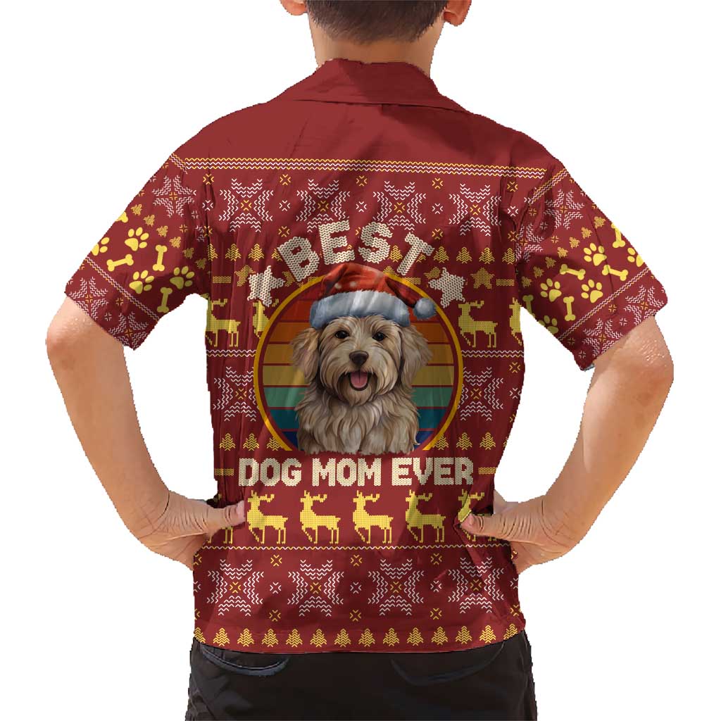 Havanese Best Dog Mom Christmas Kid Hawaiian Shirt Xmas Holiday Patterns - Wonder Print Shop