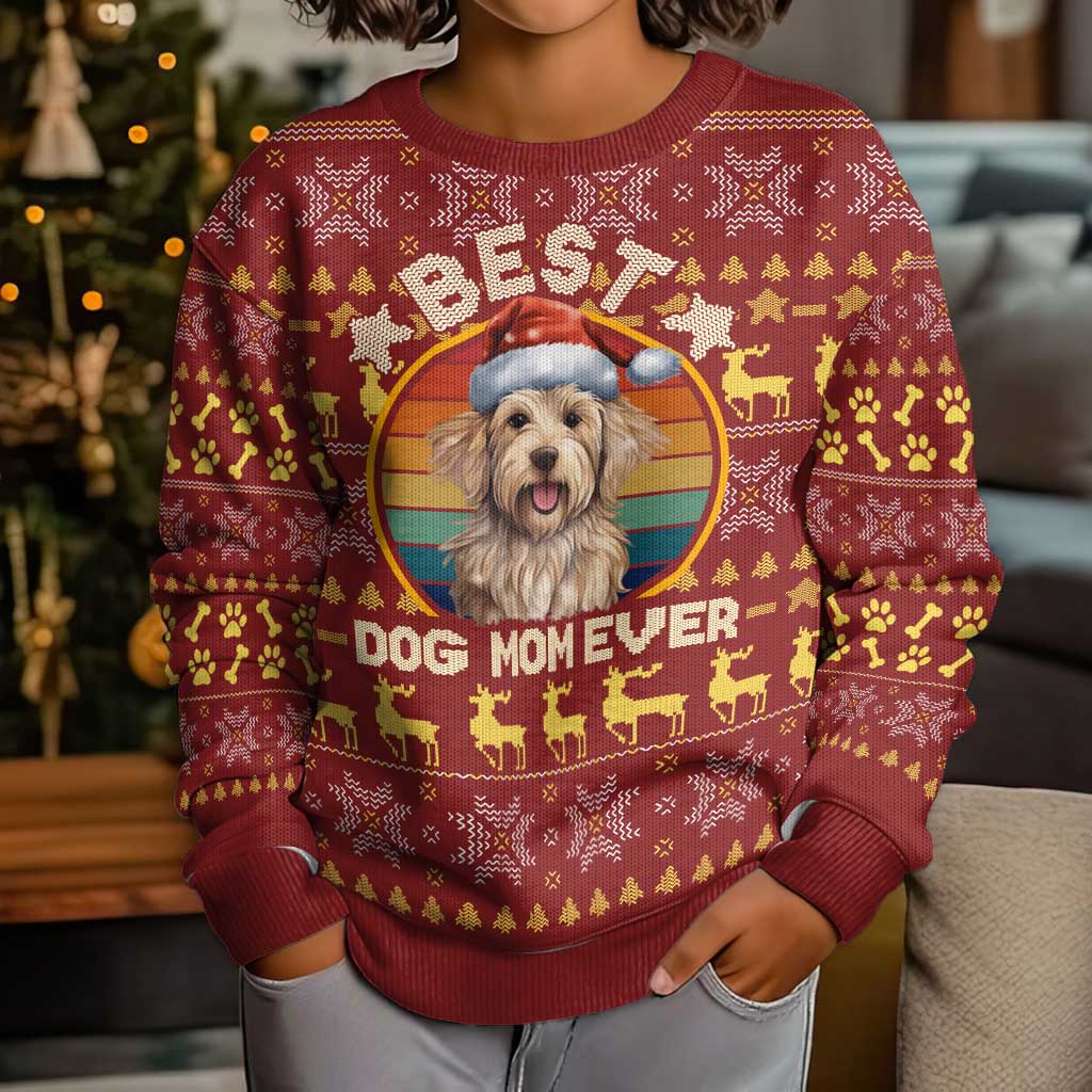 Havanese Best Dog Mom Christmas Kid Ugly Christmas Sweater Xmas Holiday Patterns - Wonder Print Shop