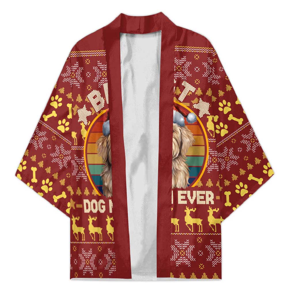 Havanese Best Dog Mom Christmas Kimono Xmas Holiday Patterns - Wonder Print Shop