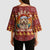 Havanese Best Dog Mom Christmas Kimono Sleeve Blouse Xmas Holiday Patterns - Wonder Print Shop
