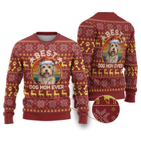 Havanese Best Dog Mom Christmas Ugly Christmas Sweater Xmas Holiday Patterns - Wonder Print Shop