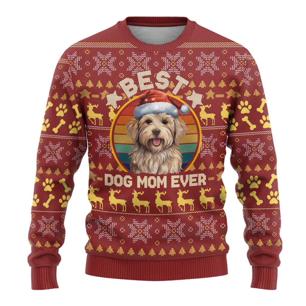 Havanese Best Dog Mom Christmas Ugly Christmas Sweater Xmas Holiday Patterns - Wonder Print Shop
