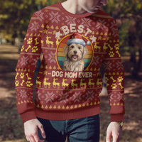 Havanese Best Dog Mom Christmas Ugly Christmas Sweater Xmas Holiday Patterns - Wonder Print Shop