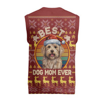 Havanese Best Dog Mom Christmas Knitted V-Neck Vest Xmas Holiday Patterns - Wonder Print Shop
